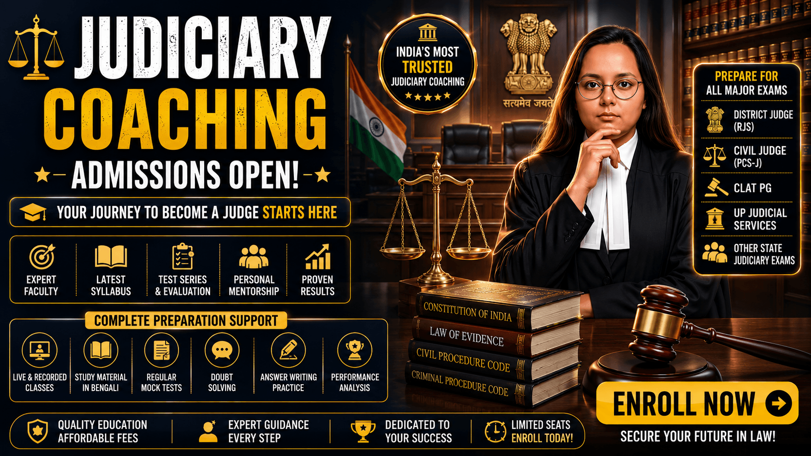 Judiciary Coaching - Riya Law Academy